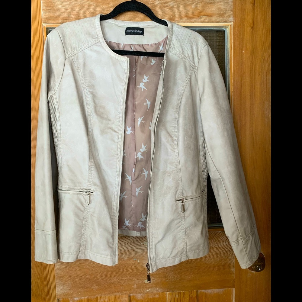 Faux letter jacket from Paris🍁🍂🌾